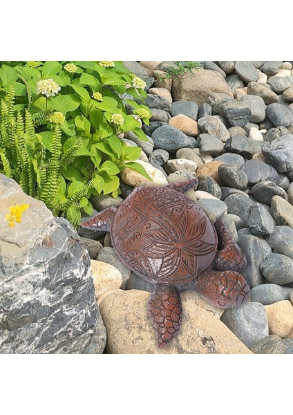 Kaplumbağası Heykeli El Sanatları Heykeli Veranda Dışında (Yurt Dışından) indirimleri