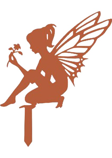 Heykel Dekor Peyzaj Peri Figürleri Açı A (Yurt Dışından)