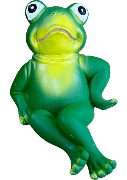 Kurbağa Heykeli Üstü Süs I Icı Karikatür Dekorasyon B (Yurt Dışından) modelleri