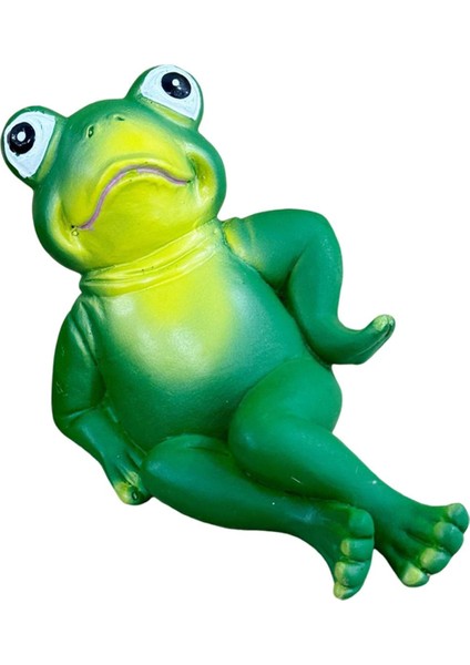 Kurbağa Heykeli Üstü Süs I Icı Karikatür Dekorasyon B (Yurt Dışından) indirimleri