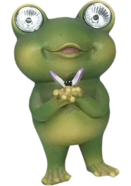 Kurbağa Gö Heykeli Peyzaj Inlatması Dış Yürüyüş Için Güneş Enerjili Kurbağa (Yurt Dışından) modelleri