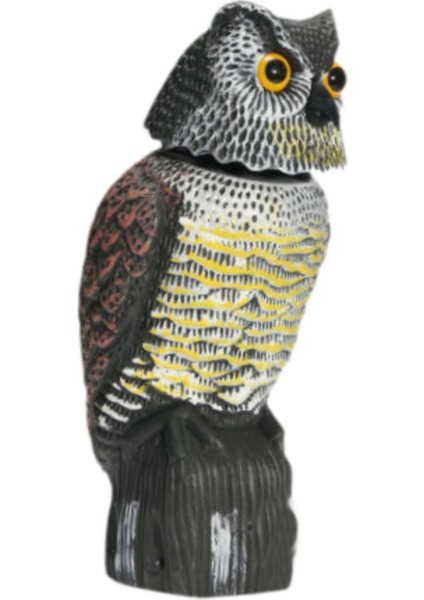 Baykuş Yem Heykeli Canlı Dekor Figürü Çiftlik Arazisi Açı I Korkutmak Için (Yurt Dışından) fiyatları