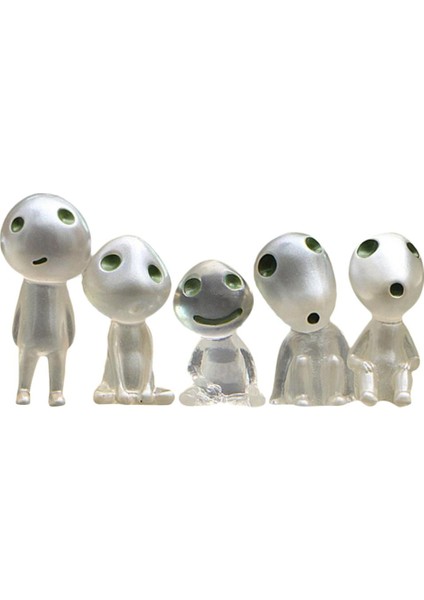 5x Mini Reçine Ağaç Elfleri Peri Bahçesi Peyzaj Bonsai Için (Yurt Dışından)