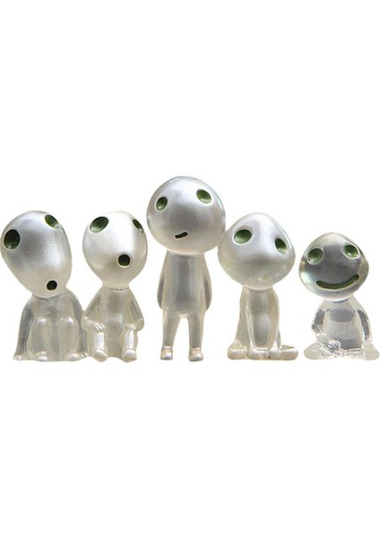 5x Mini Reçine Ağaç Elfleri Peri Bahçesi Peyzaj Bonsai Için (Yurt Dışından) modelleri