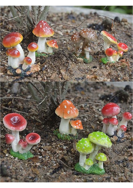 I Çayır Koleksiyonu Için Reçine Mini Figür Figürü (Yurt Dışından) modelleri