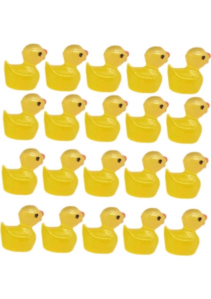 20 Reçine El Sanatları Ördekler Dekoru Mikro Süsleri Sarı (Yurt Dışından) modelleri