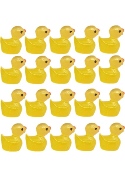 20 Reçine El Sanatları Ördekler Dekoru Mikro Süsleri Sarı (Yurt Dışından) indirimleri
