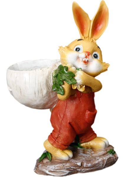 Paskalya Tavşanı Heykeli I Iç Iş Için Açı Süsü Sarı (Yurt Dışından)