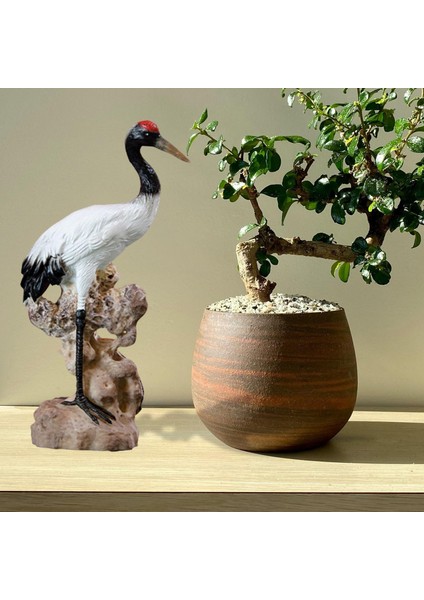 Heykel Vinç Şık Hediye Balkon Reçine Işları Için (Yurt Dışından) indirimleri