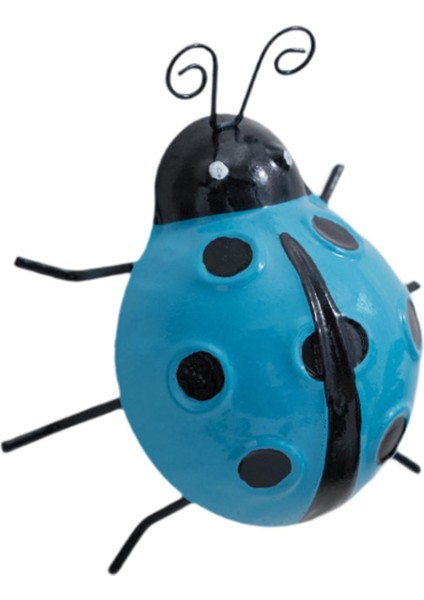 Ladybug Asma Ladybug Duvar Dekorasyonları Teras Oturma Odası Arka Bahçe Mavi (Yurt Dışından) indirimleri