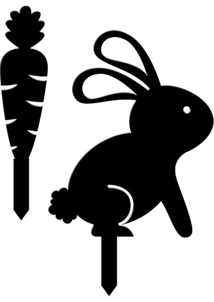 Yap Için 2 Havuç Çim Kazığı (Yurt Dışından) modelleri