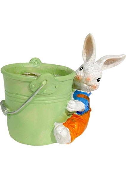 Tavşan Heykeli I Balkon Dekorasyonu Avlu Tavşan I Için Çiçek Sepeti (Yurt Dışından) fiyatları