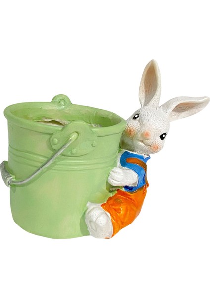 Tavşan Heykeli I Balkon Dekorasyonu Avlu Tavşan I Için Çiçek Sepeti (Yurt Dışından) fırsatları