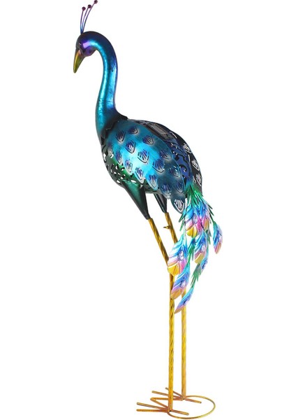 Heykeli Taşınabilir Çim Süsü Parti Şınma Dekoru Mavi Şu (Yurt Dışından)