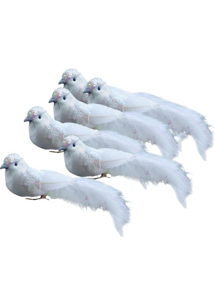 6 Gerçekçi Tüylü Ük Kuş El Sanatları (Yurt Dışından) fırsatları