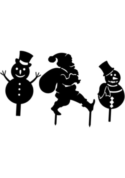 3 Kazıklar Metal Siluetler Yürüyüş Veranda Çiti Için (Yurt Dışından) fiyatları