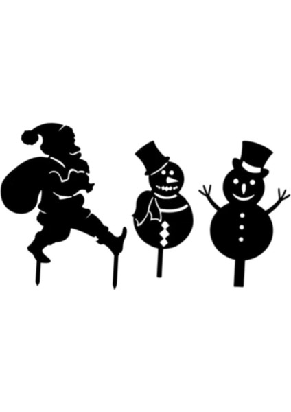 3 Kazıklar Metal Siluetler Yürüyüş Veranda Çiti Için (Yurt Dışından) indirimleri