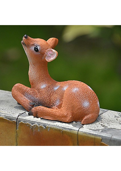 Heykeli Reçine Geyikler Heykelcik Heykelleri Açı Sahnesi (Yurt Dışından) indirimleri