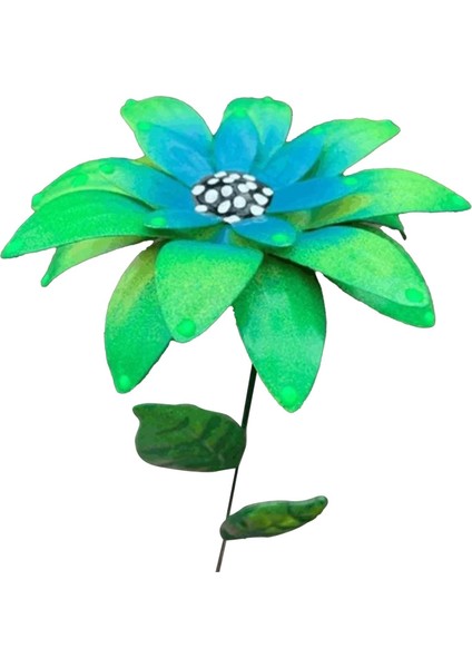 Demir Çiçek Bahçe Kazığı Sağlam Çiçekler Dekor Dış Bahçe Avlu Yeşil (Yurt Dışından) fiyatları