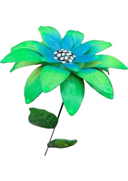 Demir Çiçek Bahçe Kazığı Sağlam Çiçekler Dekor Dış Bahçe Avlu Yeşil (Yurt Dışından) indirimleri