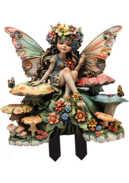 Peri Figürleri Kazık Açık Kazığı Aksesuar Dekor Mini Figür (Yurt Dışından) modelleri