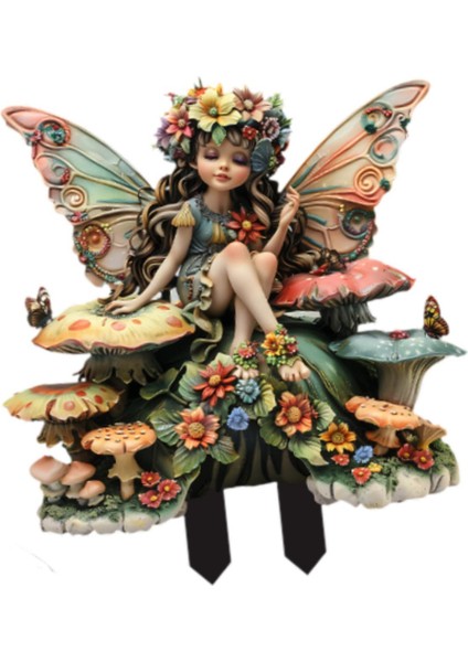 Peri Figürleri Kazık Açık Kazığı Aksesuar Dekor Mini Figür (Yurt Dışından) indirimleri