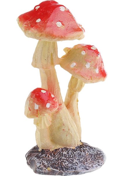 Dıy Açı Mini Kırmızı Teraryum Dekorları I (Yurt Dışından)