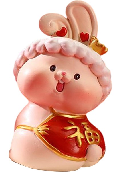 Çin Heykeli Küçük Tavşan Figürleri El Sanatları Figürleri A (Yurt Dışından) fiyatları
