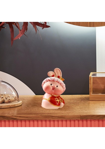 Çin Heykeli Küçük Tavşan Figürleri El Sanatları Figürleri A (Yurt Dışından) fırsatları