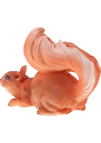 El Yapımı Canlı Sincap Heykeli Fotoğraf Aksesuarları Ağaç Süsü (Yurt Dışından) fırsatları