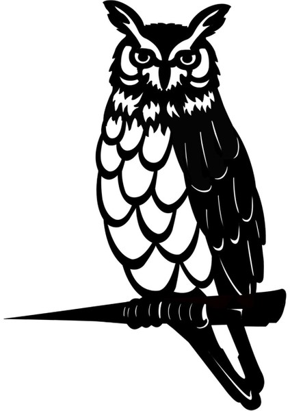 Kuş Dekoru Ayakta Metal Dal Kazığı Açık Çim Süsleri (Yurt Dışından)