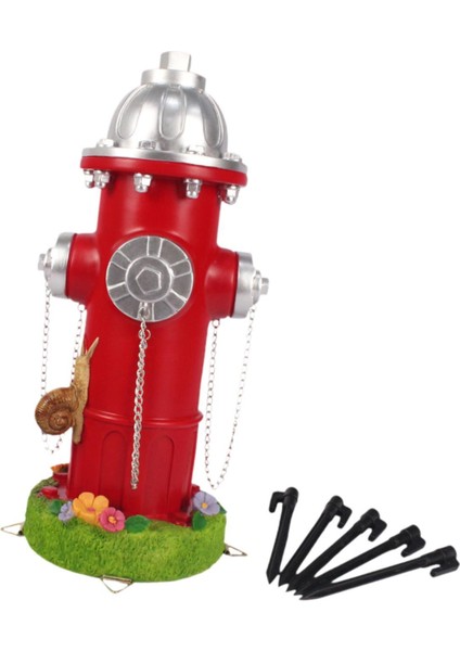 Için Yangın Musluğu Heykeli Kırmızı Yavru Dekorasyonu (Yurt Dışından) fırsatları