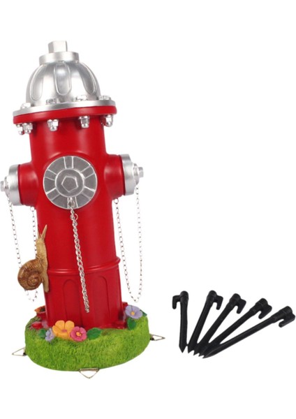 Için Yangın Musluğu Heykeli Kırmızı Yavru Dekorasyonu (Yurt Dışından) indirimleri