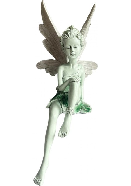 Peri Heykeli Oturan Peri Heykelcik Reçine Heykel I Açı Dekorasyonları (Yurt Dışından) modelleri