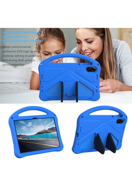 Honor Pad X9/pad X8 Pro Kılıf Eva Tablet Kılıfı, Saplı Kickstand-Mavi (Yurt Dışından)