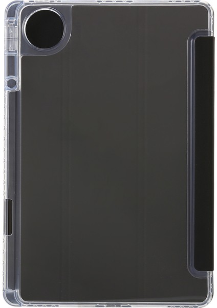 Huawei Matepad Pro 11(2022) Kılıf Üç Katlı Stand Tablet Deri Kapak-Siyah (Yurt Dışından)
