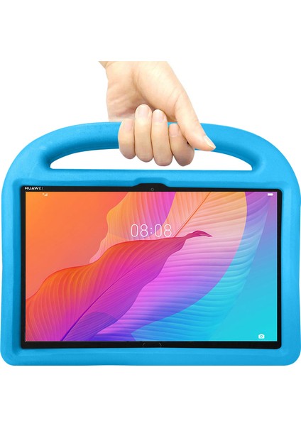 Serçe Tarzı Eva Tablet Koruyucu Kılıf Kapak Kickstand ile Huawei Enjoy Tablet 2 10.1/T10 9.7/T10S 10.1-Blue (Yurt Dışından)