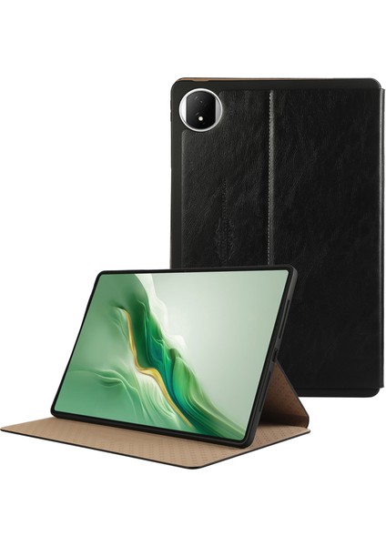 Onur Magicpad 2 12.3 Standı Kılıf Anti-Scratch Pu Deri Tablet Koruyucu Kapak-Siyah (Yurt Dışından)