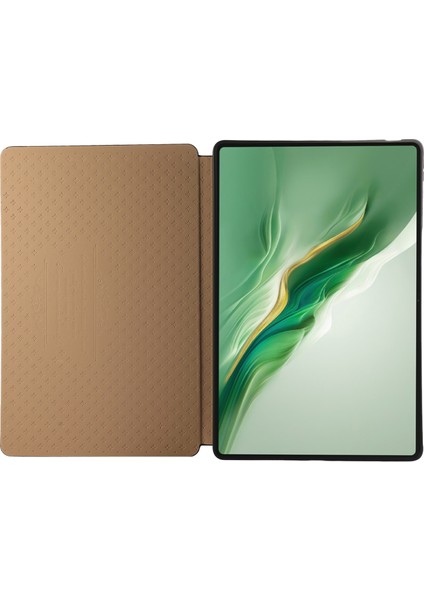 Honor Magicpad 2 12.3 Standlı Kılıf Anti-Scratch Pu Deri Tablet Koruyucu Kapak-Yeşil (Yurt Dışından)
