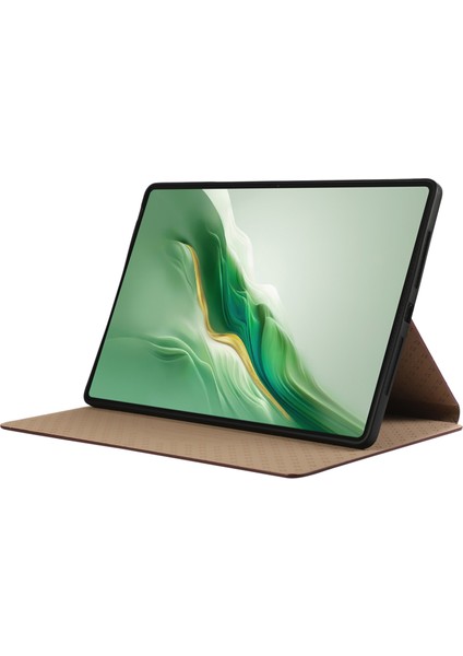 Honor Magicpad 2 12.3 Standlı Kılıf Anti-Scratch Pu Deri Tablet Koruyucu Kapak-Mor Için (Yurt Dışından)