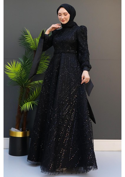 Selver Tesettür Abiye Mavi fırsatları