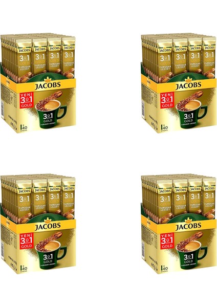 3 in 1 Yumuşak Lezzet 40'lı Paket x 4 Adet