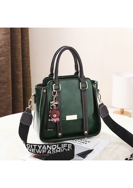 Kış Yeni Retro Stil Basit Tek Omuz Crossbody Çantası (Yurt Dışından)