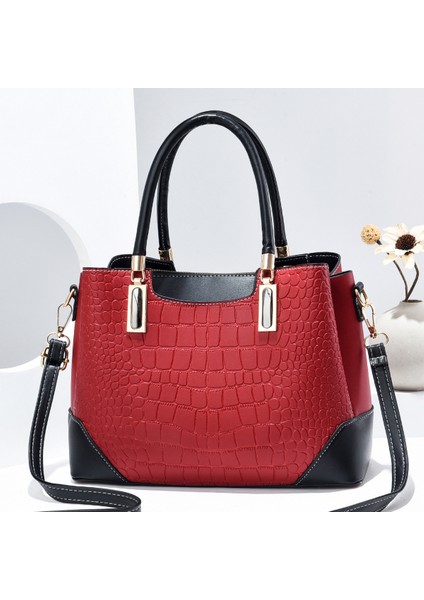 Moda Basit El Taşınabilir Tek Omuz Crossbody Çanta (Yurt Dışından)