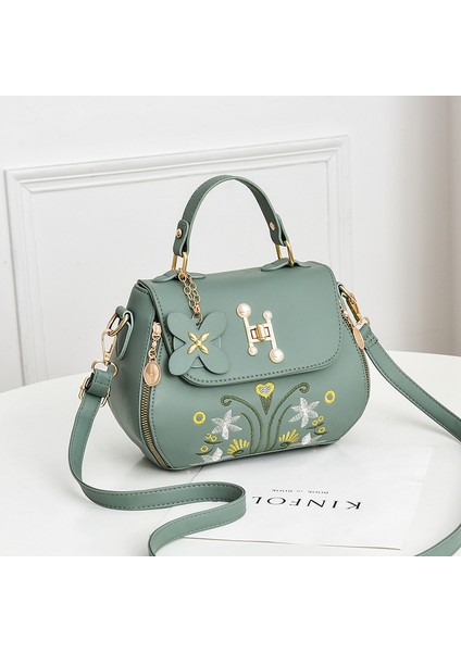 Yeni Moda Işlemeli Tek Omuz Crossbody El Çantası (Yurt Dışından)