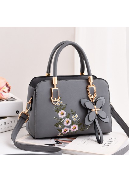 Yeni Moda Basit Baskılı Dekoratif Omuz Çantası Crossbody Taşınabilir Küçük Kare Çanta (Yurt Dışından)