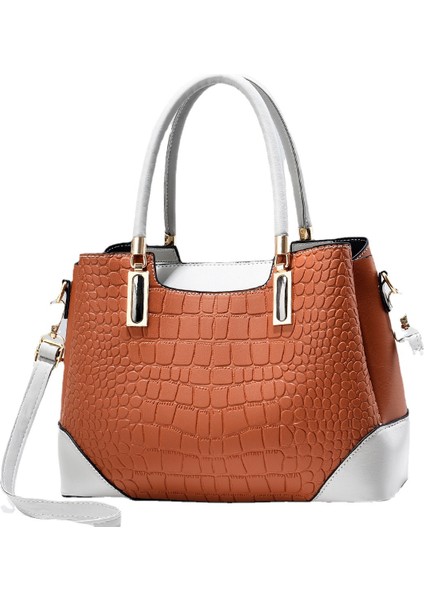 Moda Basit El Taşınabilir Tek Omuz Crossbody Çanta (Yurt Dışından)