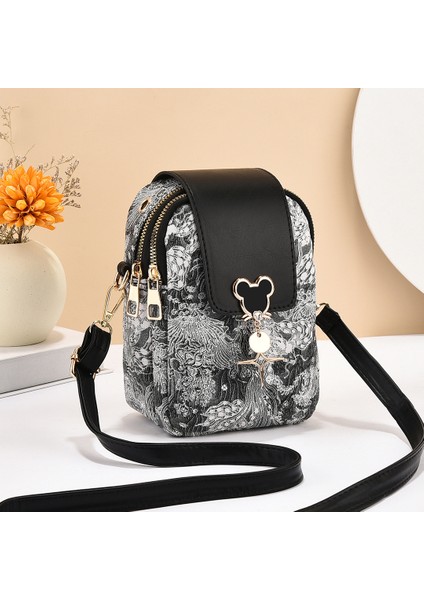 Yeni Basit Moda Tek Omuz Crossbody Küçük Kare Çanta (Yurt Dışından)