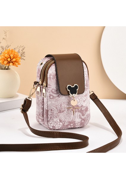 Yeni Basit Moda Tek Omuz Crossbody Küçük Kare Çanta (Yurt Dışından)