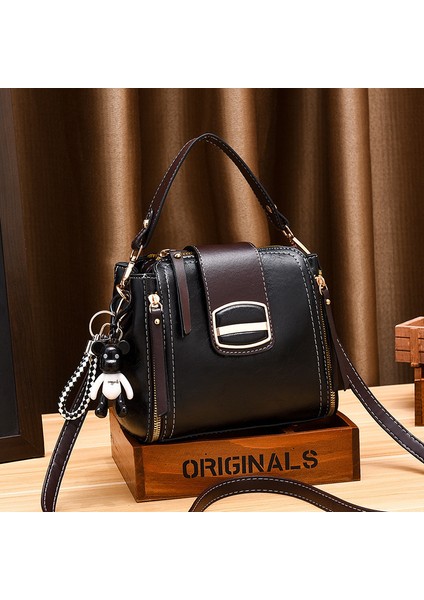 Yeni Moda Vintage El Taşınabilir Omuz Crossbody Çantası (Yurt Dışından)